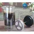 high quality double walled glass coffee french press